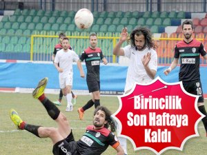 Birincilik Son Haftaya Kaldı