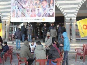 Eğitim emekçilerini eylemi 7'nci gününde