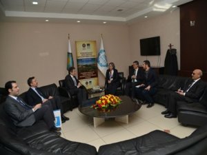 Yunanistan Büyükelçisi Eş Başkanları ziyaret etti