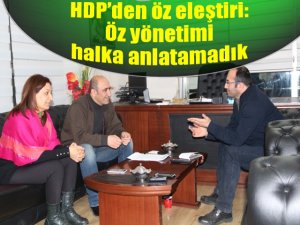 HDP’den öz eleştiri: Öz yönetimi halka anlatamadık
