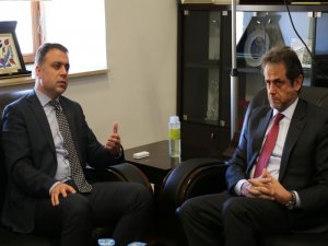 Yunanistan Büyükelçisi’nden DTSO’ya ziyaret