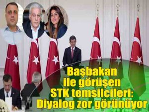 Başbakan ile görüşen STK temsilcileri: Diyalog zor görünüyor