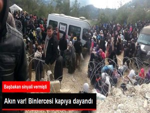 Suriye Sınırına Akın Var! Binlerce Mülteci Kapıya Dayandı