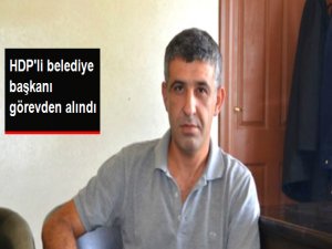 Suruç Belediye Başkanı Orhan Şansal Görevden Alındı