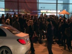 Vanlı işçiler Başkent’te eylem yaptı