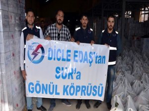 Dicle EDAŞ'tan Sur'a yardım eli uzandı