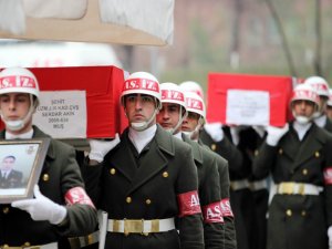 Sur’da yaşamını yitiren askerler  memleketlerine uğurlandı