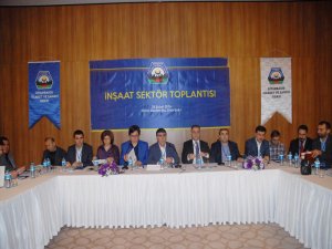 Diyarbakır'da İnşaat Sektör Toplantısı Gerçekleştirildi