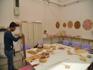 BELEDİYE HASIR İŞLEME ATÖLYESİ AÇTI