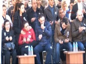 Diyarbakır Sur hayatını kaybeden Astsubay İçin Uğurlama Töreni