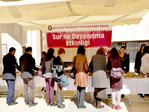 Sur mağdurları için dayanışma kermesi