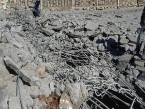 Nusaybin’de köprü havaya uçuruldu