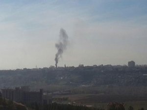 Sur'dan dumanlar yükseliyor