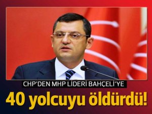 Özgür Özel: MHP, AKP'ye selektör yapıyor