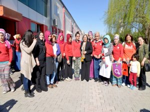 Eş Başkanlardan fabrikalara 8 Mart ziyareti