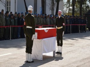 Sur'da  yaşamını yitiren asker uğurlandı