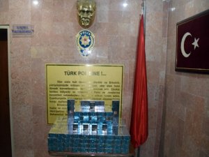 Çermik’te 100 karton kaçak sigara ele geçirildi