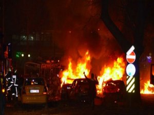 Ankara'daki Patlamadan İlk Görüntüler