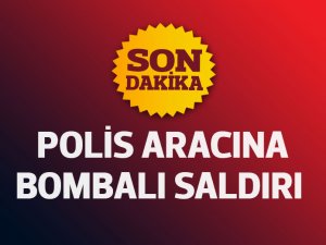 Nusaybin'de polis aracına bombalı saldırı