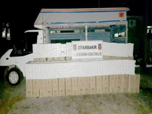 .Kaçak sigara ele geçirildi