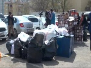 Diyarbakır'da 600 Bin Paket Kaçak Sigara Ele Geçirildi
