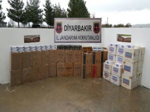 Jandarmadan kaçak sigara operasyonu