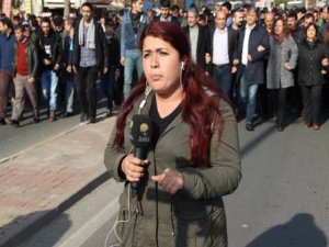 Heyecanlı gazeteci tahliye edildi