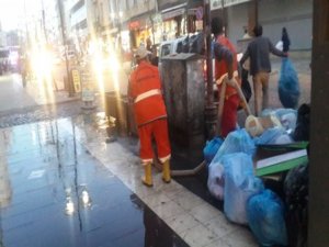 Sur’da temizlik çalışması