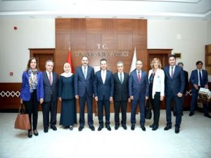 BTK BAŞKANI VALİ AKSOY’U ZİYARET ETTİ