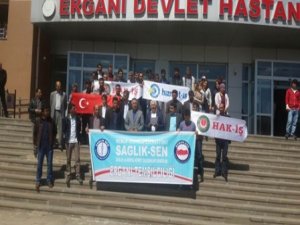 Sağlık-Sen ‘den işçilere destek