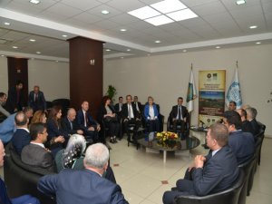 İşverenlerden Büyükşehir Belediyesine ziyaret