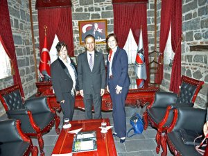 Avrupalı Raportör’den Vali Aksoy’a ziyaret