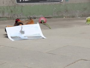 5 Haziran’daki bombalı saldırıda yaşamını yitirenler, patlamanın gerçekleştiği alanda anıldı