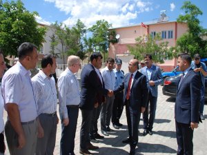 VALİ DEMİRTAŞ, VEDA ZİYARETLERİNE SİNCİK VE ÇELİKHAN İLE DEVAM ETTİ