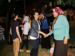 EŞ BAŞKANLARDAN VATANDAŞLARA ZİYARET