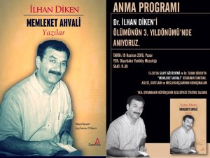 Dr. İlhan Diken anılıyor