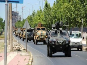 OPERASYON BÖLGESİNE ASKERİ SEVKİYAT SÜRÜYOR