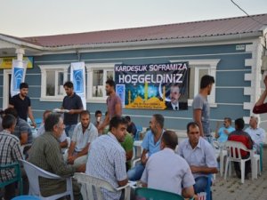 Tuşba Belediyesi Tanışık köyünde iftar verdi
