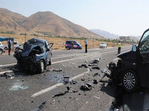 Elazığ'da Trafik Kazası: 7 Yaralı