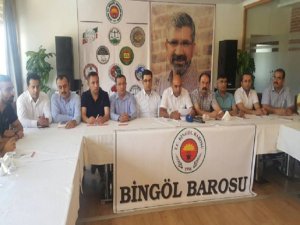 Bölge Baroları Hurşit Külter için toplandı