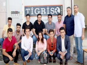 Erbil’li gazeteciler Diyarbakır’da