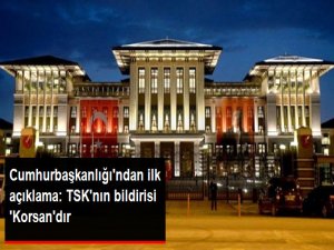 Cumhurbaşkanlığı Kaynakları: Bu Korsan Bildiridir