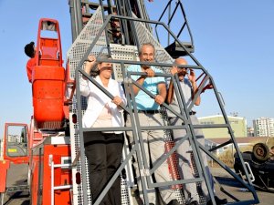 Diyarbakır İtfaiyesi ’42 metrelik araçla’ güçleniyor
