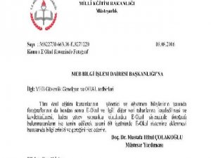 Bakanlıktan özel okullara 'Fotoğraflı' OHAL tedbiri