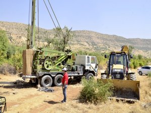 DİSKİ kırsal mahallelerde sondaj çalışmasını sürdürüyor