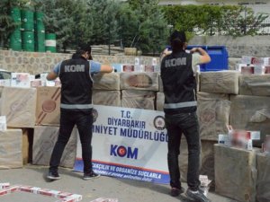 2 Milyon TL'lik kaçak sigara ele geçirildi