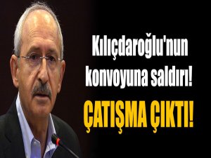 Artvin'de Kılıçdaroğlu'nun konvoyuna ateş açıldı