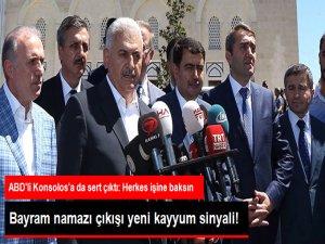 Başbakan Binali Yıldırım'dan ABD'li Konsolos'a: Herkes Kendi İşine Baksın