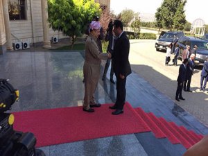 Barzani - Demirtaş görüşmesi başladı
