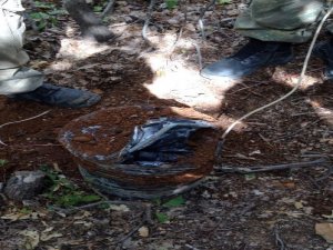 TNT ile güçlendirilmiş patlayıcı bulundu